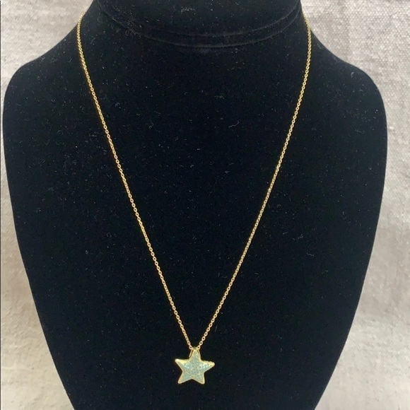 Gold washed Sterling Silver Starfish necklace - Picture 4 of 8